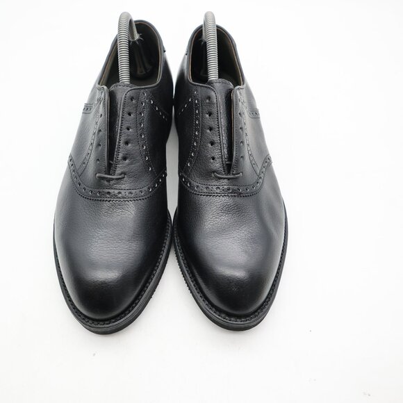 FootJoy Saddle Dress Shoes Men\'s Size 8 EE Black Leather Lace Up Shoes main image 8